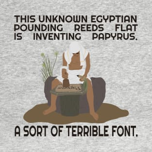 A sort of terrible font. W/ WORDS T-Shirt
